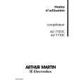 ARTHUR MARTIN ELECTROLUX AU7703C Owner's Manual