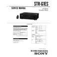 SONY STR-G1ES Service Manual