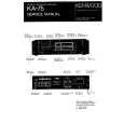 KENWOOD KA-75 Service Manual