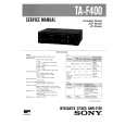SONY TAF400 Service Manual