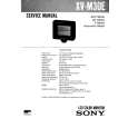 SONY XVM30E Service Manual