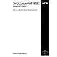AEG LAV9283-W Owner's Manual