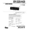 SONY XR-4420 Service Manual