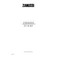 ZANUSSI ZV48RF Owner's Manual