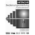 HITACHI CL43WP910TAN Owner's Manual