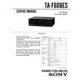 SONY TA-F606ES Service Manual