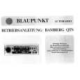 BLAUPUNKT BAMBERG QTS Owner's Manual