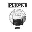 AMSTRAD SRX501 Owner's Manual