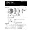 KENWOOD KFC1681 Service Manual