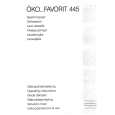 AEG FAV445WBNL Owner's Manual