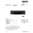 SANYO VHR390E Service Manual