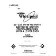 WHIRLPOOL SE950PERW9 Parts Catalog