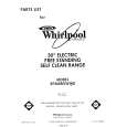 WHIRLPOOL RF360BXWN0 Parts Catalog