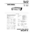 SONY TAS7 Service Manual
