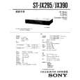 SONY STJX390 Service Manual