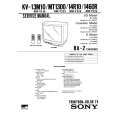 SONY KV20M10 Service Manual