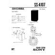 SONY SSA107 Service Manual