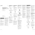SONY MDR-IF140 Owner's Manual