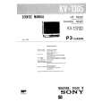 SONY KV1365 Service Manual