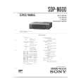SONY SDPN600 Service Manual