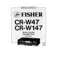 FISHER CR-W147 Service Manual