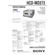 SONY HCDMD373 Service Manual