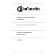 BAUKNECHT BKH2002SW Owner's Manual