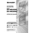 SHARP DVHR350H Owner's Manual