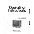 PANASONIC WVBM1910 Owner's Manual