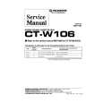 PIONEER CTW106 Service Manual
