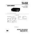 SONY TAA50 Service Manual