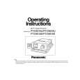 PANASONIC PTD9510E Owner's Manual