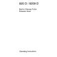 AEG 8209D m Owner's Manual