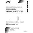 JVC RX-D301S Owner's Manual