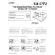 SONY SU27F2 Owner's Manual