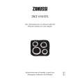 ZANUSSI ZKT 630DX Owner's Manual