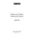 ZANUSSI ZOB891QW Owner's Manual