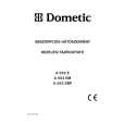 DOMETIC A552ESZ Owner's Manual