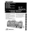 SHARP CDC477H Owner's Manual
