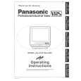 PANASONIC AG513C Owner's Manual