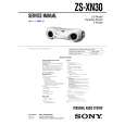 SONY ZSXN30 Service Manual
