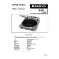 SANYO P50 Service Manual