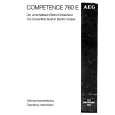 AEG 760 E Owner's Manual