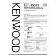 KENWOOD DPR5070 Owner's Manual