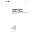SONY MXDD5C Owner's Manual