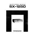 PIONEER SX1250 Service Manual
