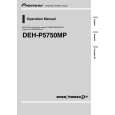 PIONEER DEHP5750MP Owner's Manual