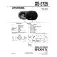 SONY XS-5725 Service Manual