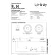 INFINITY SL50 Service Manual