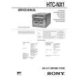 SONY MHC-NX3AV Owner's Manual